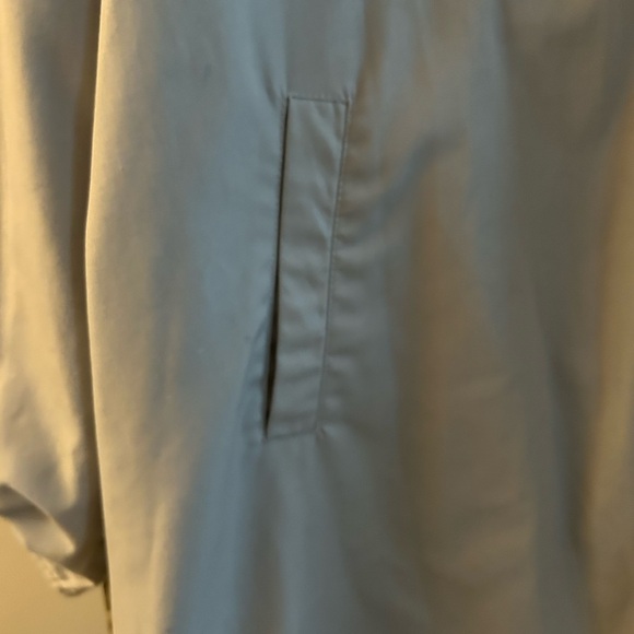 Reversible storm trench coat mauve grey gray belted midi vintage - Picture 5 of 7